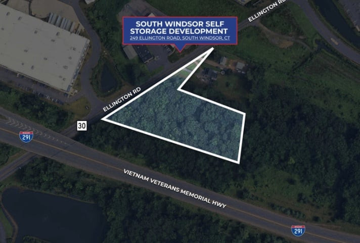 FOR SALE // South Windsor Self Storage Development